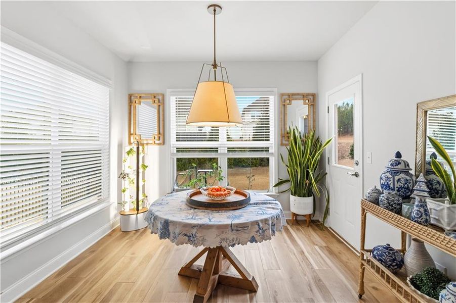 Furnished interior view inside a new home in Everton, Peachtree City (Image 29).