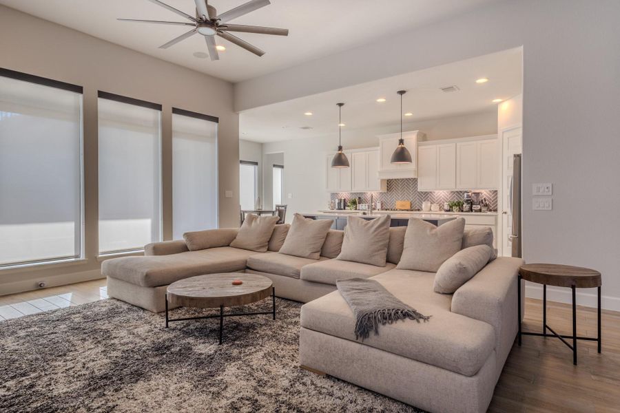 Furnished interior view inside a new home in Audubon, Magnolia (Image 18).