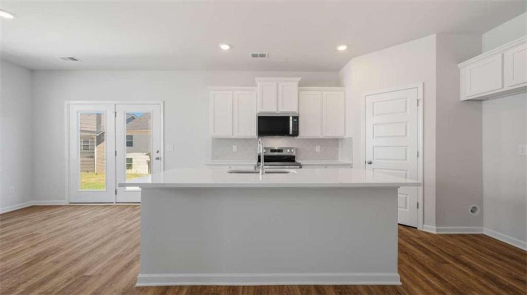 Furnished interior view inside a new home in Shoal Creek, Hampton (Image 5). Furnished interior view inside a new home in Shoal Creek, Hampton (Image 5).