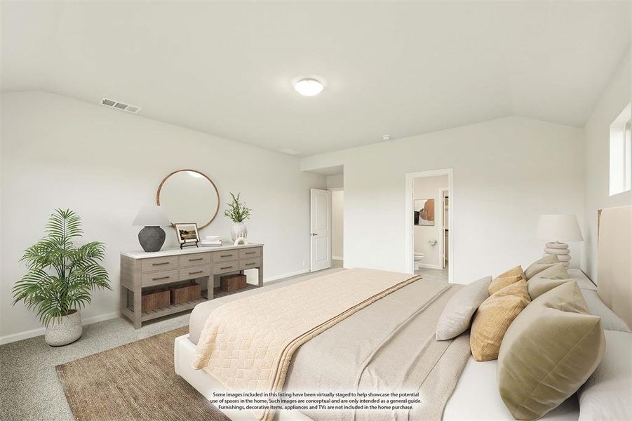 Furnished interior view inside a new home in Heartland Elements, Crandall (Image 14). Furnished interior view inside a new home in Heartland Elements, Crandall (Image 14).