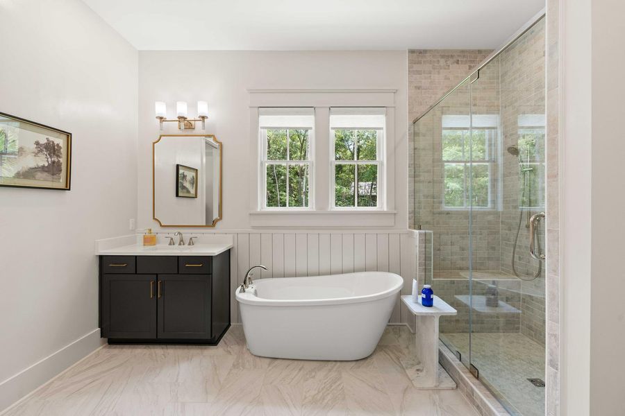 Furnished interior view inside a new home in , Johns Island (Image 8). Furnished interior view inside a new home in , Johns Island (Image 8).