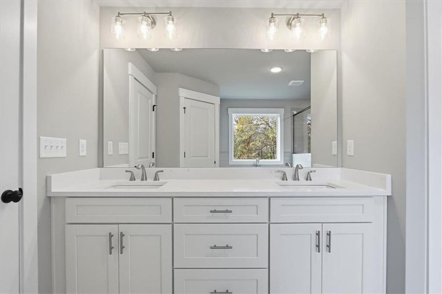 Furnished interior view inside a new home in , Statham (Image 46).