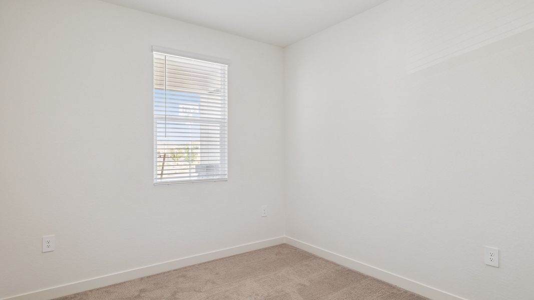 Spacious, unfurnished interior of a new home in The Ridge at Stone Butte, Phoenix (Image 22). Spacious, unfurnished interior of a new home in The Ridge at Stone Butte, Phoenix (Image 22).