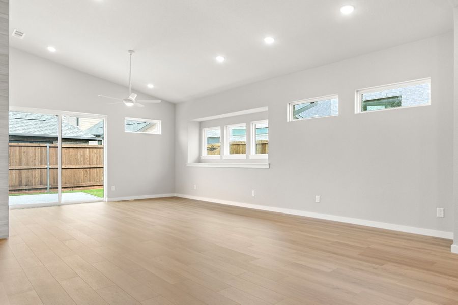 Spacious, unfurnished interior of a new home in Willow Grove Single-Family Homes, Melissa (Image 23). Spacious, unfurnished interior of a new home in Willow Grove Single-Family Homes, Melissa (Image 23).