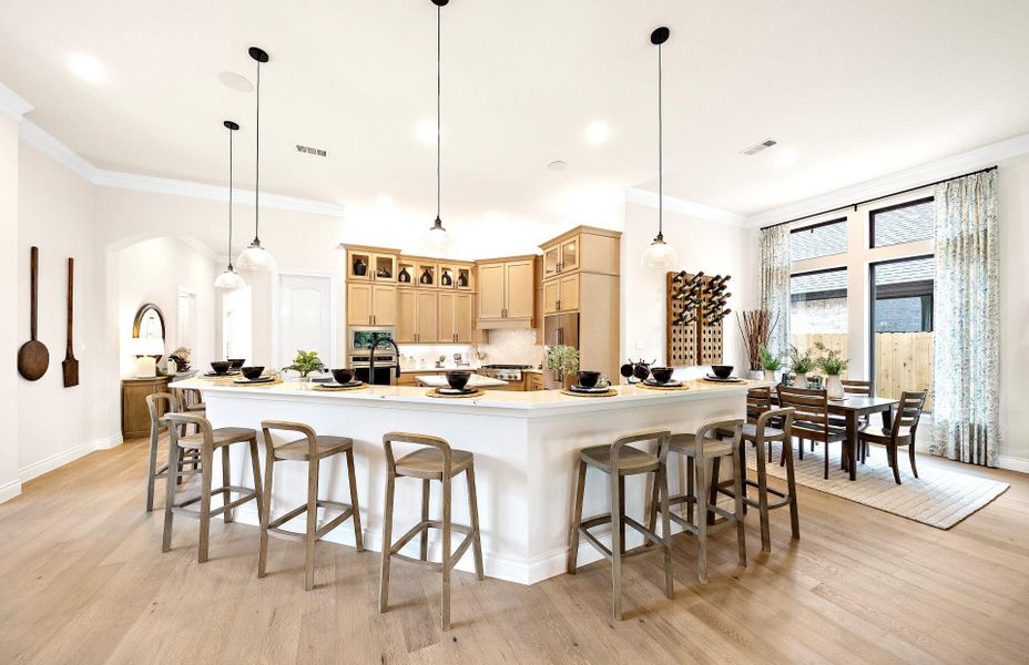 Furnished interior view inside a new home in The Highlands 55′, Porter (Image 31). Furnished interior view inside a new home in The Highlands 55′, Porter (Image 31).