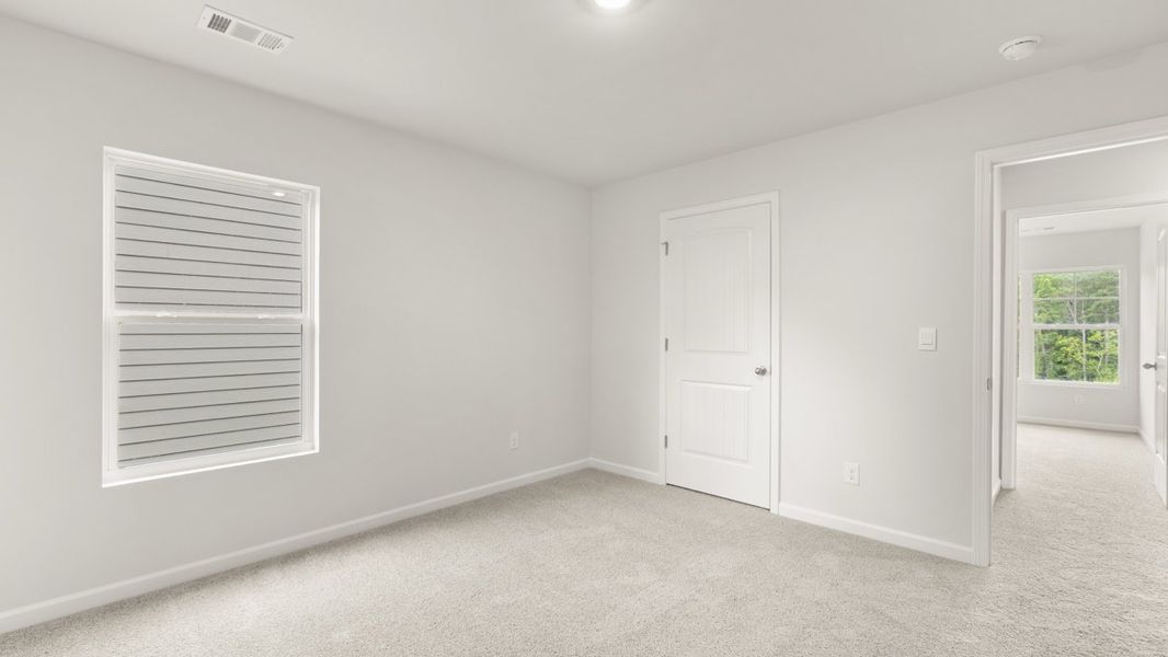 Representative unfurnished interior of a home built from the Hanover by D.R. Horton in Lost Creek, Dallas (Image 31). Representative unfurnished interior of a home built from the Hanover by D.R. Horton in Lost Creek, Dallas (Image 31).