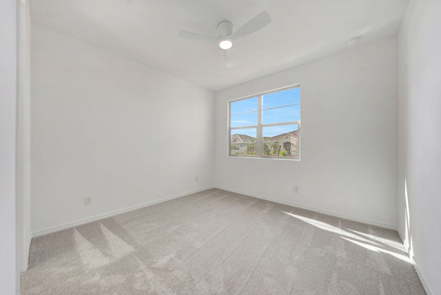 Representative unfurnished interior of a home built from the Mercury by Mattamy Homes in Las Ventanas, Goodyear (Image 20). Representative unfurnished interior of a home built from the Mercury by Mattamy Homes in Las Ventanas, Goodyear (Image 20).