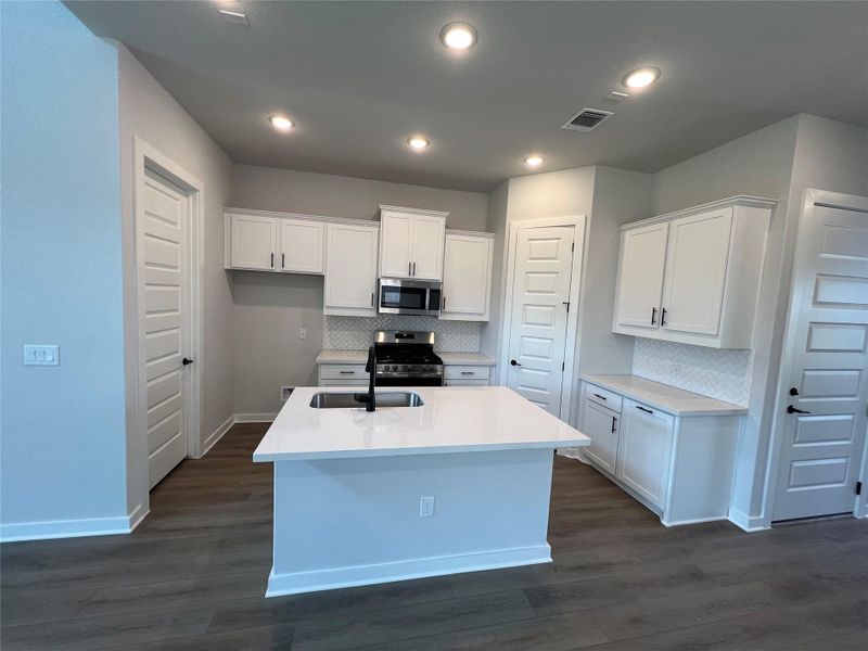 Furnished interior view inside a new home in Cascades at Onion Creek, Austin (Image 13).
