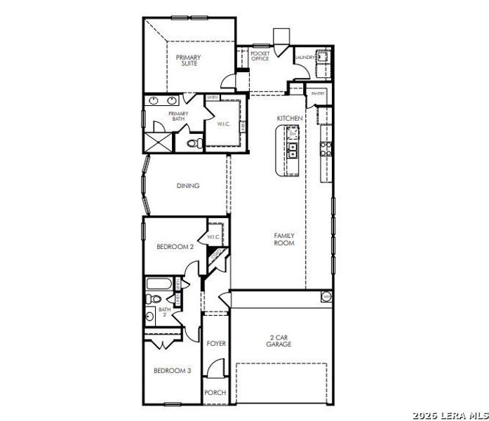 2D floor plan layout of this home in Carmel Ranch, Schertz, TX (Image 2). 2D floor plan layout of this home in Carmel Ranch, Schertz, TX (Image 2).
