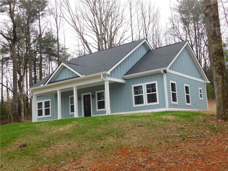 Exterior details and patio area of a home in , Dahlonega (Image 25).
