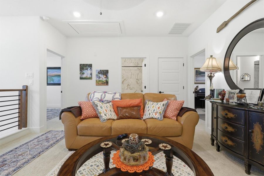 Furnished interior view inside a new home in Magnolia Woods - 70', Magnolia (Image 8).