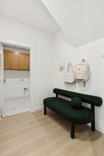 Utility Room in the Winters home plan by Trophy Signature Homes
