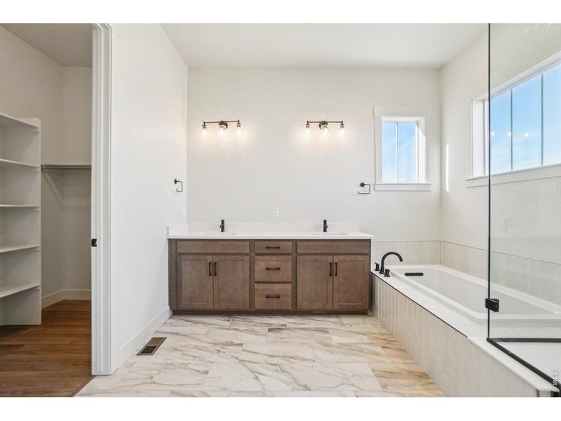 Furnished interior view inside a new home in Villa Collection, Fort Collins (Image 15).