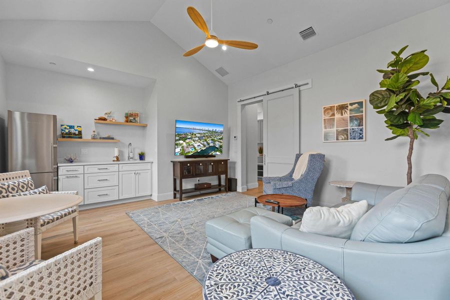 Furnished interior view inside a new home in , Riviera Beach (Image 36).