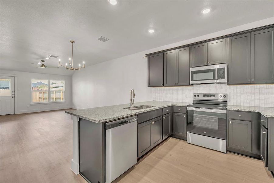 Furnished interior view inside a new home in , Troy (Image 8).