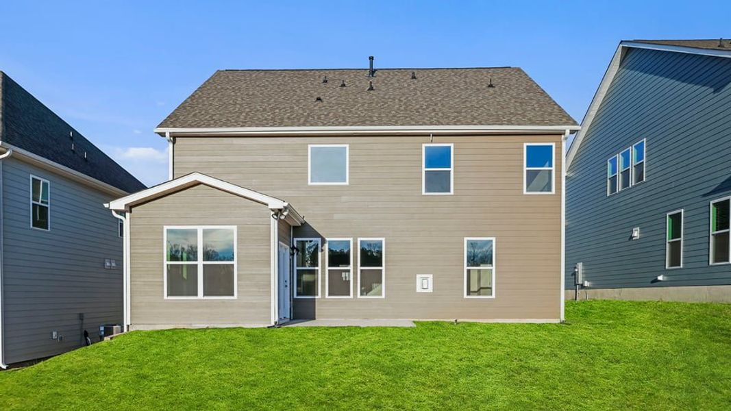 Exterior details and patio area of a home in Cottonwood Ridge, Piedmont (Image 4).