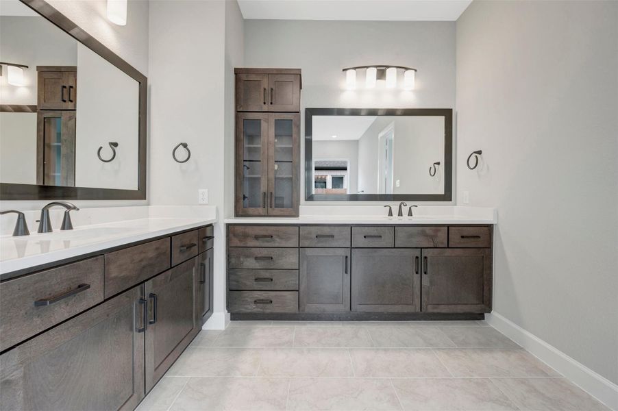 Furnished interior view inside a new home in Jordan Ranch - Premier Collection, Fulshear (Image 10).