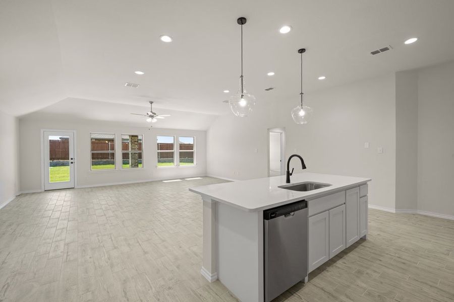 Front exterior of a new home in Baker Farms, Cleburne, TX, highlighting curb appeal (Image 27). Front exterior of a new home in Baker Farms, Cleburne, TX, highlighting curb appeal (Image 27).