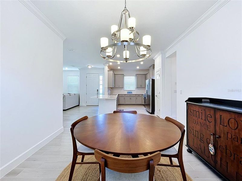 Furnished interior view inside a new home in , Wesley Chapel (Image 49).