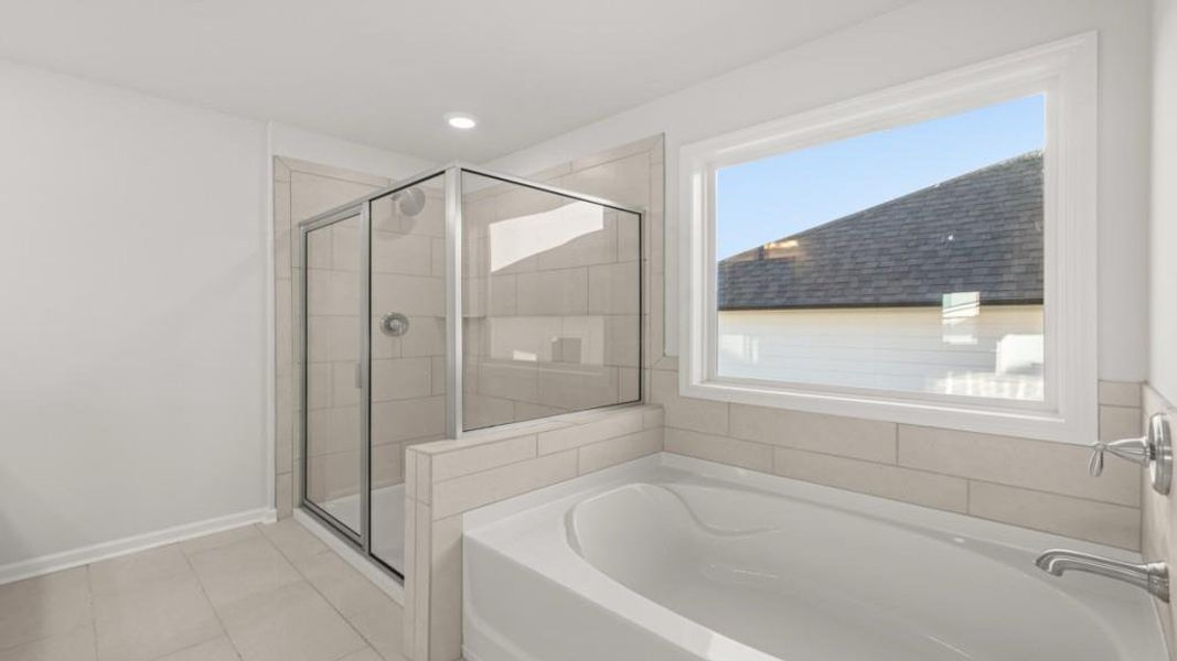 Furnished interior view inside a new home in Hamptons at Riverwood East, Dallas (Image 6).