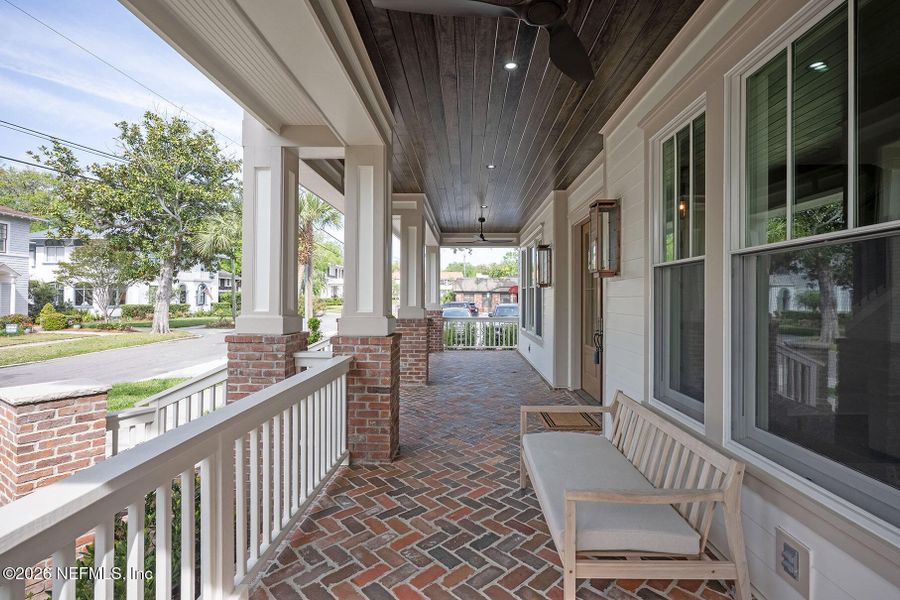 Exterior details and patio area of a home in , Jacksonville (Image 50).