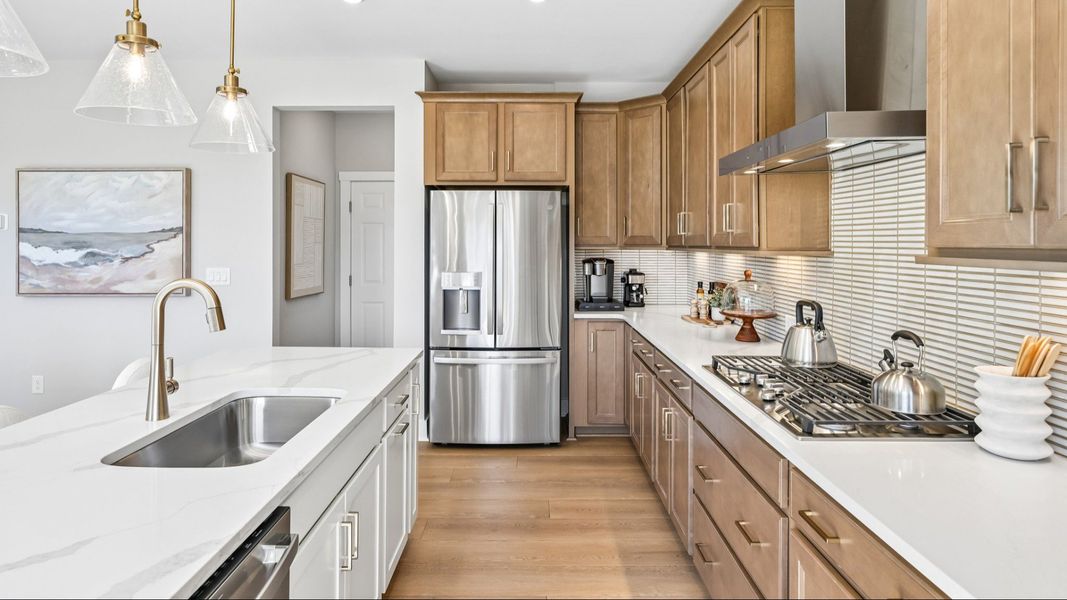 The Jordan Plan by DRB Homes in Farms at Bellingham, Mooresville, NC - Kitchen The Jordan Plan by DRB Homes in Farms at Bellingham, Mooresville, NC - Kitchen