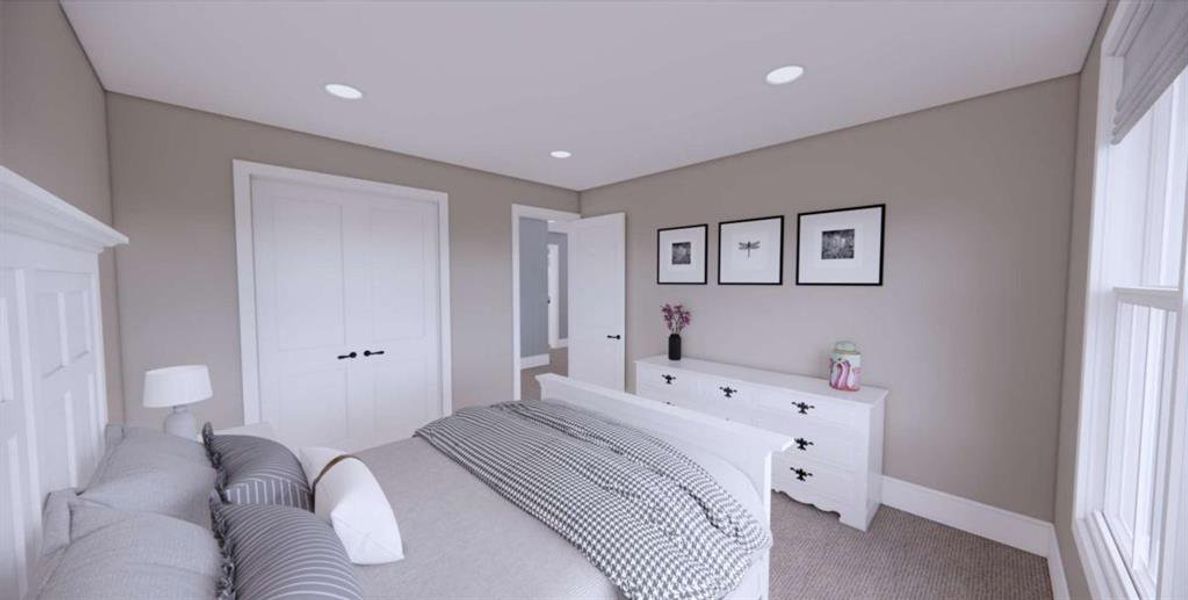 Furnished interior view inside a new home in , Carrollton (Image 18).