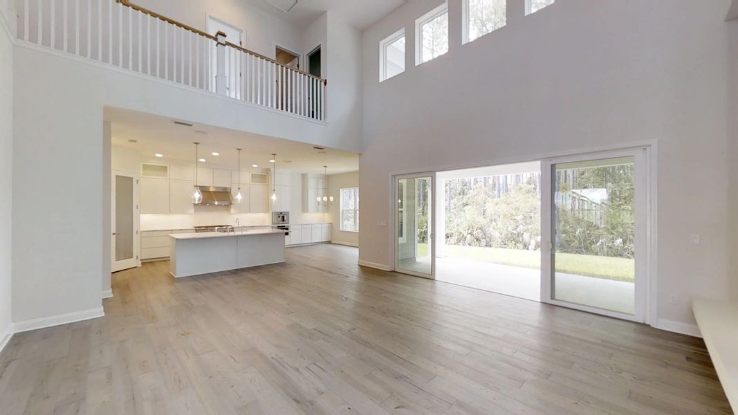 Representative unfurnished interior of a home built from the Augusta - Pinnacle Series | 80' Wide Lots by ICI Homes in Courtney Grove, St. Augustine (Image 17).
