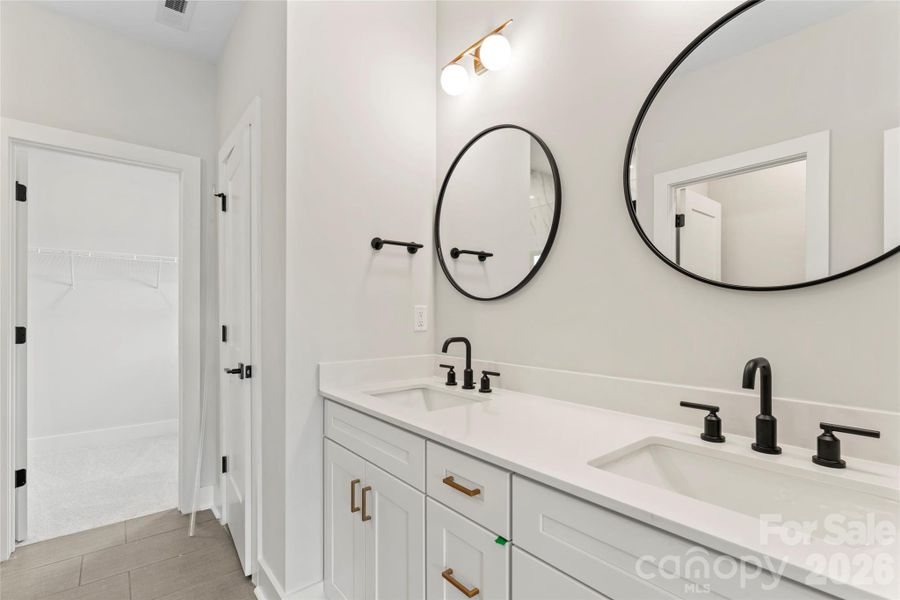 Furnished interior view inside a new home in , Huntersville (Image 15).