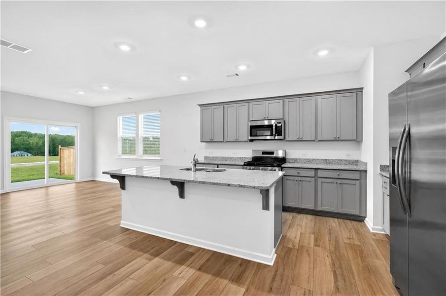 Furnished interior view inside a new home in Timber Ridge, Douglasville (Image 13). Furnished interior view inside a new home in Timber Ridge, Douglasville (Image 13).