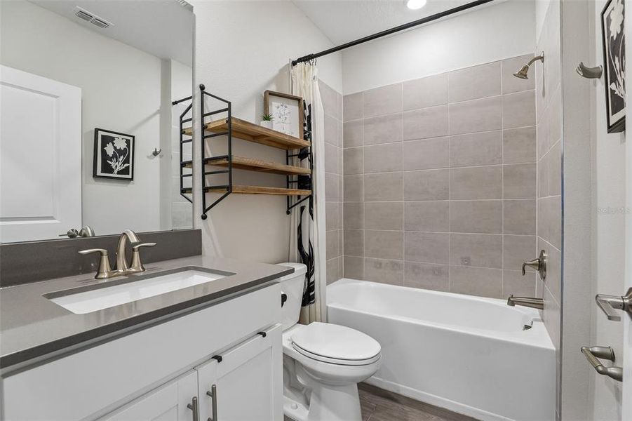 Furnished interior view inside a new home in Bridgewalk, St. Cloud (Image 19).