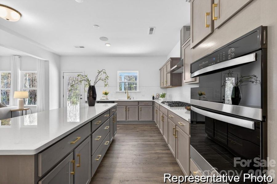 Furnished interior view inside a new home in Morgan Hills, Albemarle (Image 5).