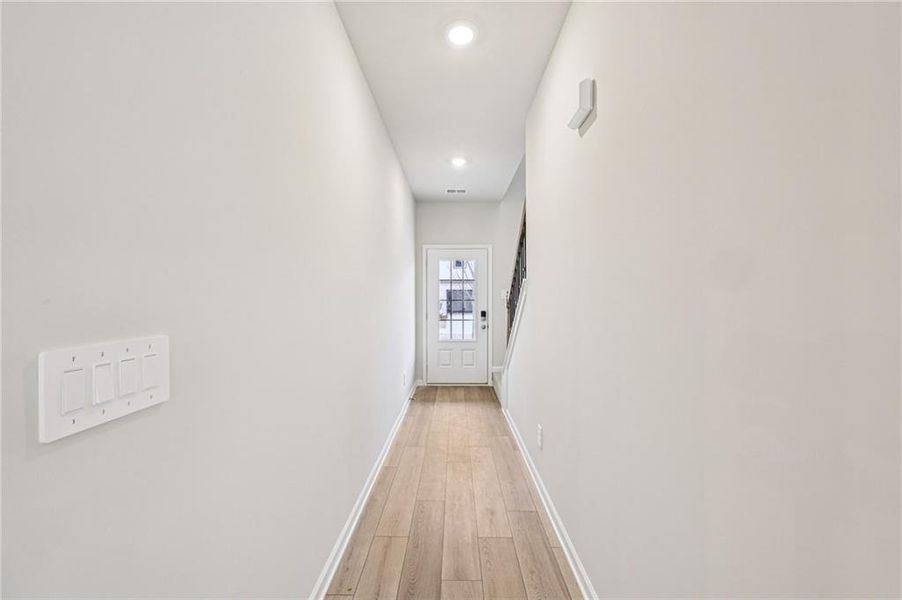 Spacious, unfurnished interior of a new home in Hawthorne Station, College Park (Image 16). Spacious, unfurnished interior of a new home in Hawthorne Station, College Park (Image 16).