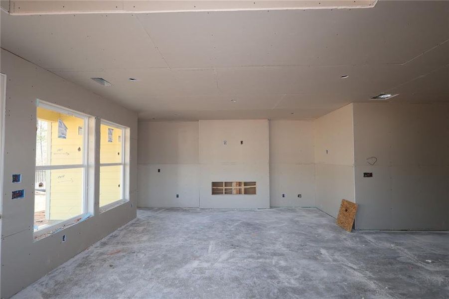 In-progress construction of a new home in Crescent Pointe at Great Sky, Canton, GA (Image 7).