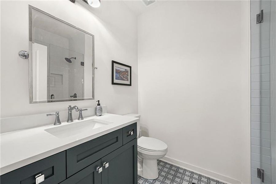 Furnished interior view inside a new home in , Milton (Image 37).