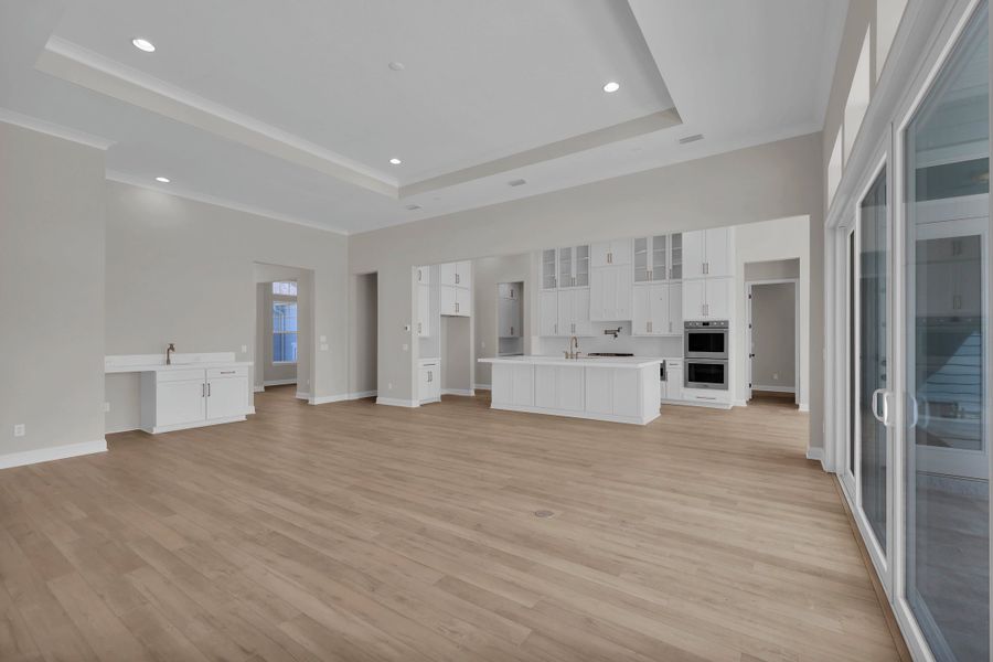 Representative unfurnished interior of a home built from the Stella by Riverside Homes in Hidden Creek at SilverLeaf, St. Augustine (Image 48).