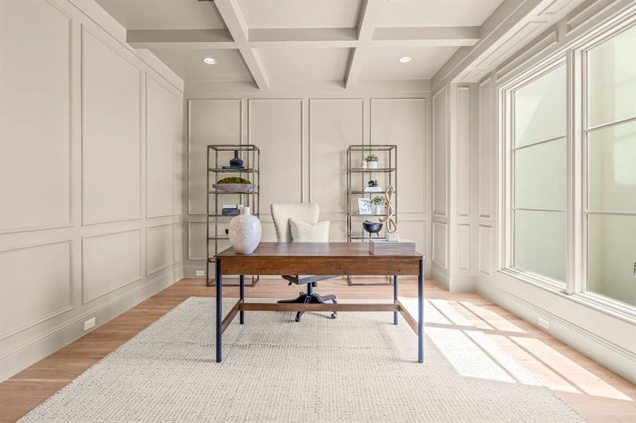 Furnished interior view inside a new home in , Fort Worth (Image 32).