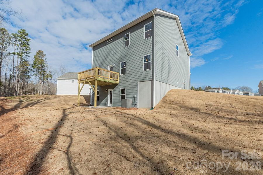 Exterior details and patio area of a home in Green Acres, Mount Pleasant (Image 23).