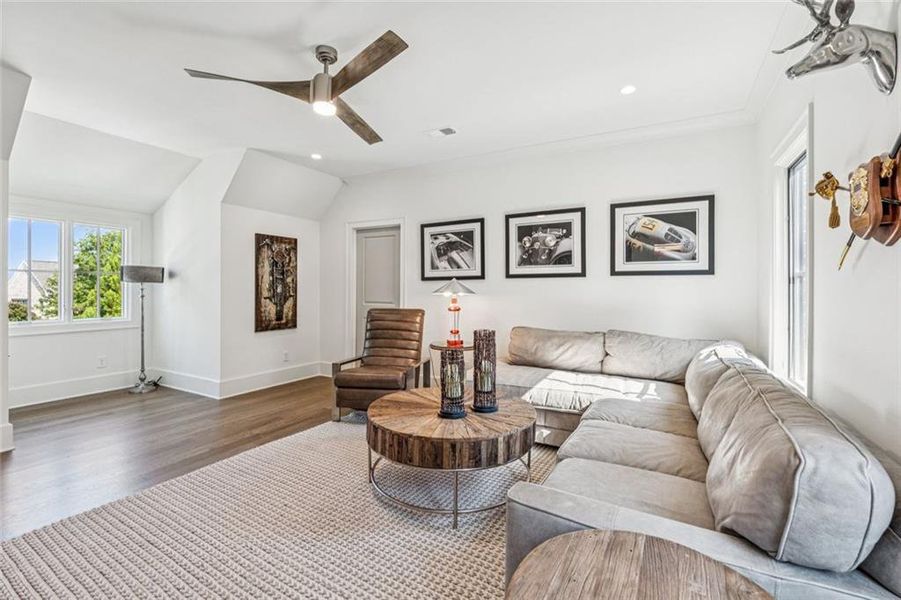 Furnished interior view inside a new home in , Alpharetta (Image 38).