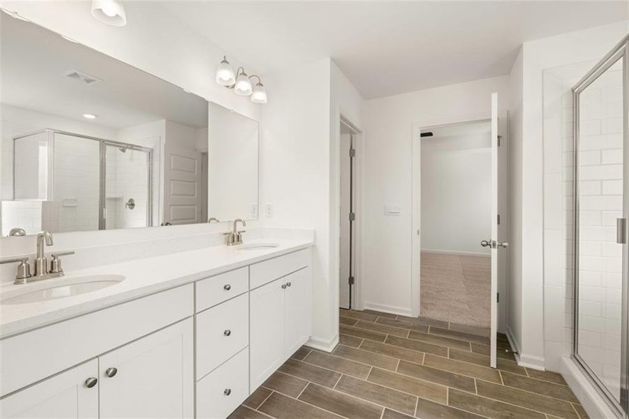 Furnished interior view inside a new home in Evergreen Crossing, Locust Grove (Image 11).
