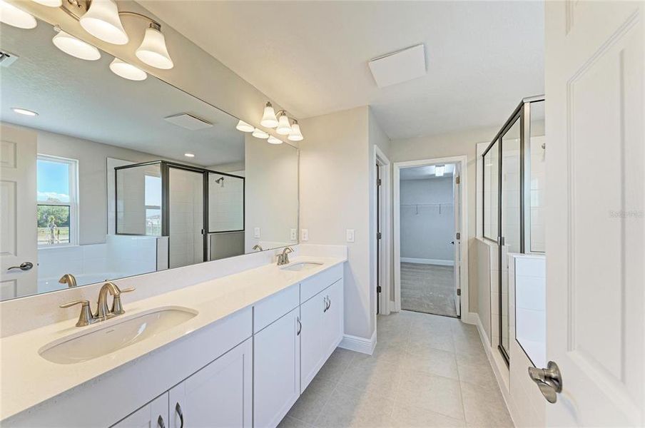 Furnished interior view inside a new home in Crosswind Ranch, Parrish (Image 14).