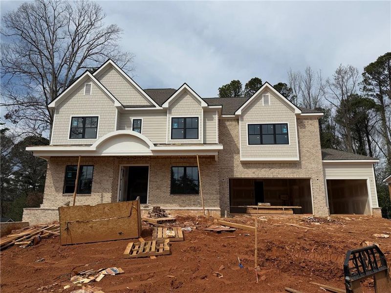 In-progress construction of a new home in , Atlanta, GA (Image 24). In-progress construction of a new home in , Atlanta, GA (Image 24).