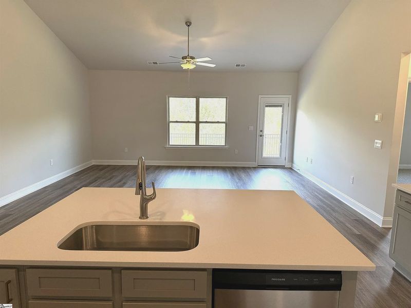 Furnished interior view inside a new home in Bracken Woods, Piedmont (Image 5).