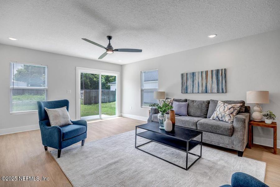 Furnished interior view inside a new home in , Jacksonville (Image 5).