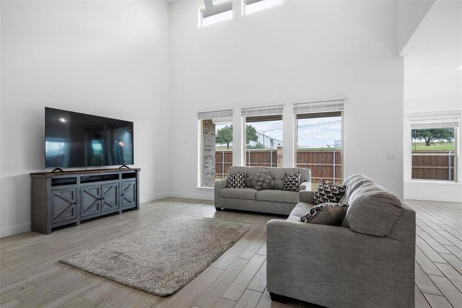 Furnished interior view inside a new home in Fox Hollow, Forney (Image 7).