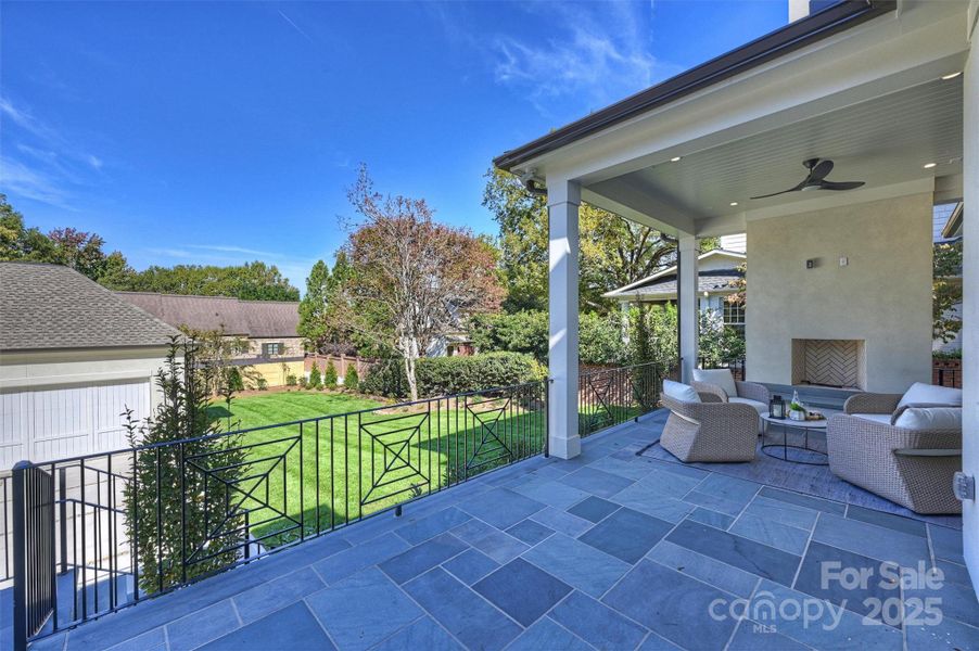 Exterior details and patio area of a home in , Charlotte (Image 24). Exterior details and patio area of a home in , Charlotte (Image 24).