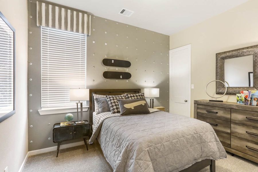 Furnished interior view inside a new home in Brookewater, Rosenberg (Image 29).