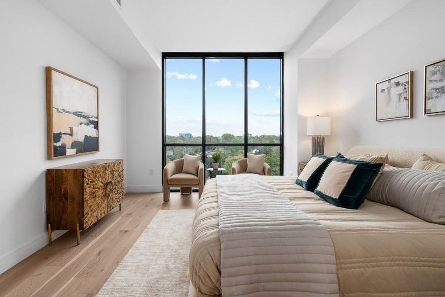 Furnished interior view inside a new home in The Dillon Buckhead, Atlanta (Image 28). Furnished interior view inside a new home in The Dillon Buckhead, Atlanta (Image 28).