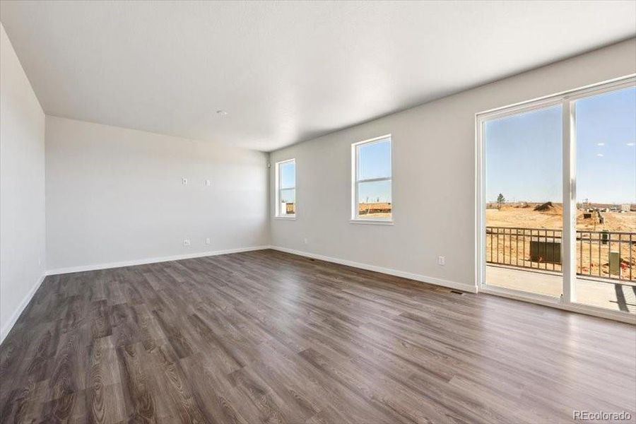 Spacious, unfurnished interior of a new home in The Haven Collection at Windler, Aurora (Image 13).