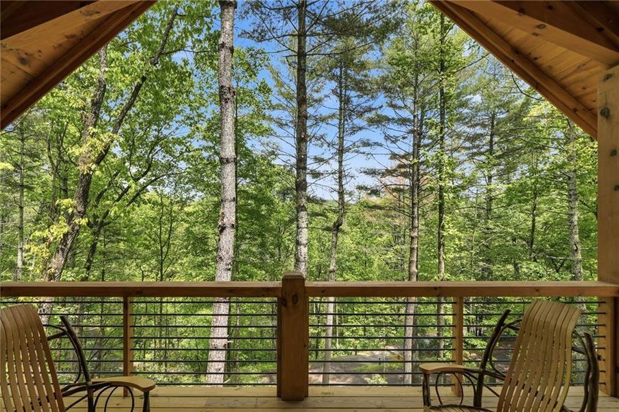 Exterior details and patio area of a home in , Ellijay (Image 13). Exterior details and patio area of a home in , Ellijay (Image 13).